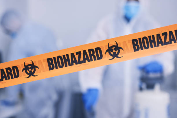 Professional Infectious Disease Decontamination technician working in West Wareham, MA
